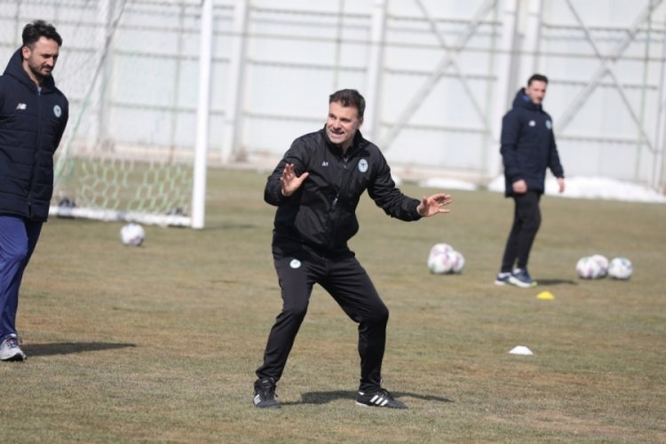 Konyaspor, Fenerbah&ccedil;e ma&ccedil;ı hazırlıklarını bitirdi
