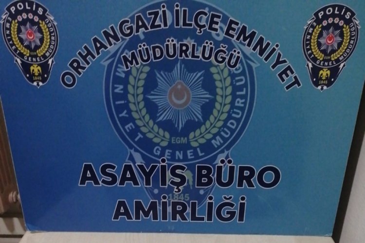 Bursa Orhangazi'de uyuşturucu operasyonu
