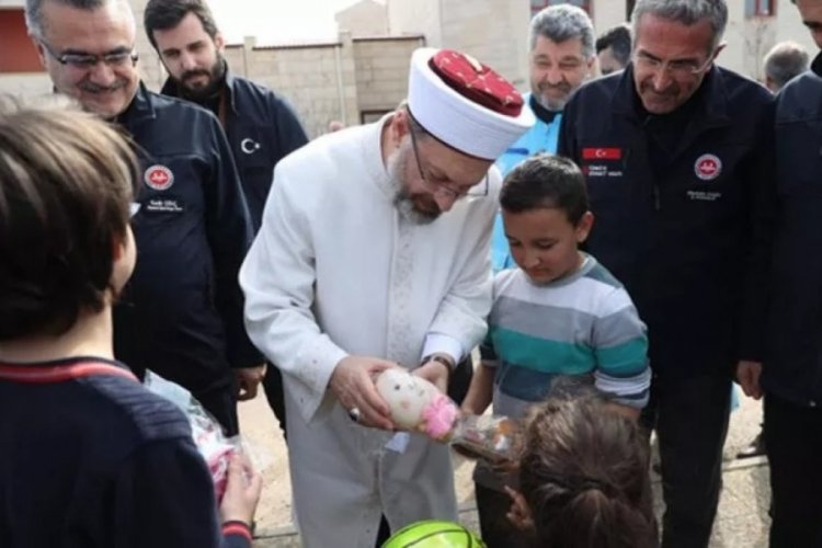Diyanet İşleri Başkanı Erbaş, Kahramanmaraş'ta