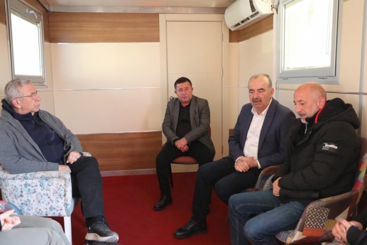 Başkan T&uuml;rkyılmaz'dan Kahramanmaraş, Hatay ve Mersin'e ziyaret