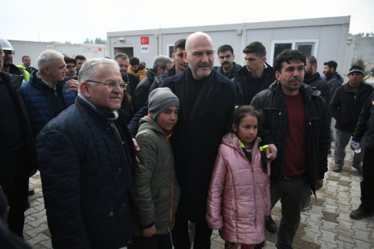 S&uuml;leyman Soylu'dan Kayseri'ye teşekk&uuml;r