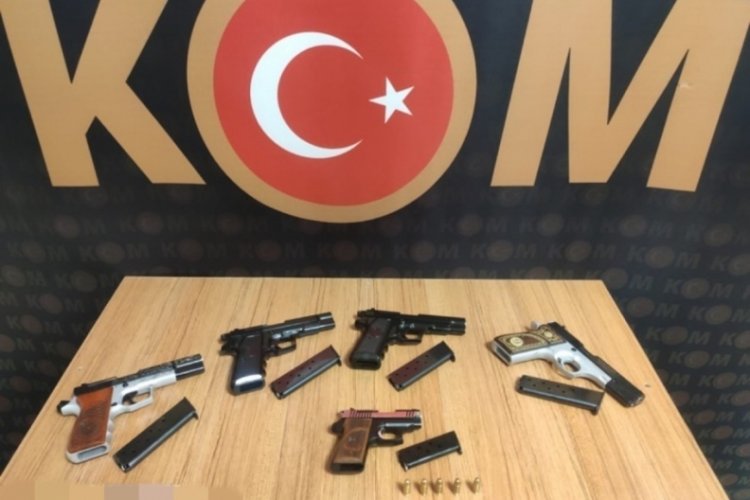 Rize'de silah ka&ccedil;ak&ccedil;ılığına ge&ccedil;it yok: 2 tutuklama