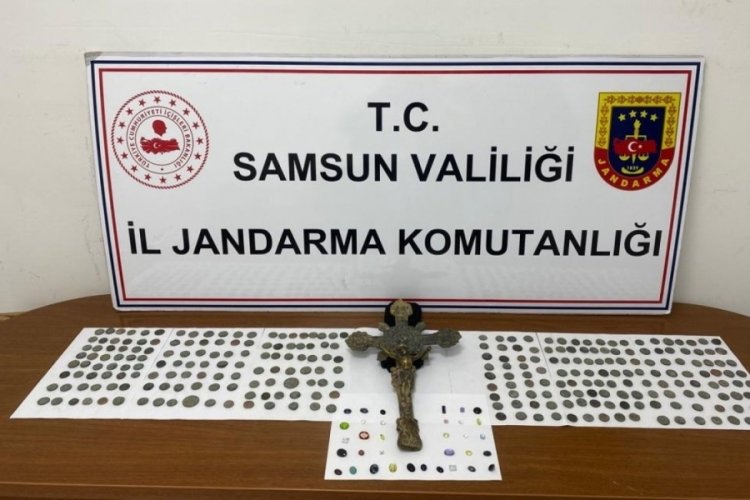 Samsun'da tarihi eser operasyonu