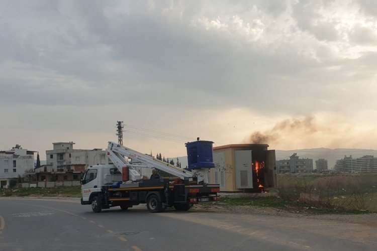 Aydın Efeler'de trafo yangını korkuttu
