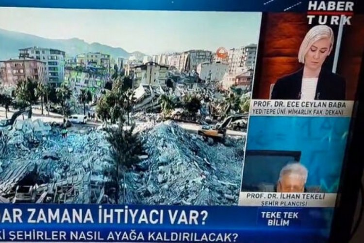 Şehir plancısı İlhan Tekeli canlı yayında koltuktan d&uuml;şt&uuml;