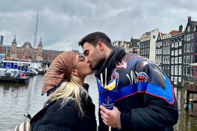 İrem Derici, Amsterdam'da aşka geldi