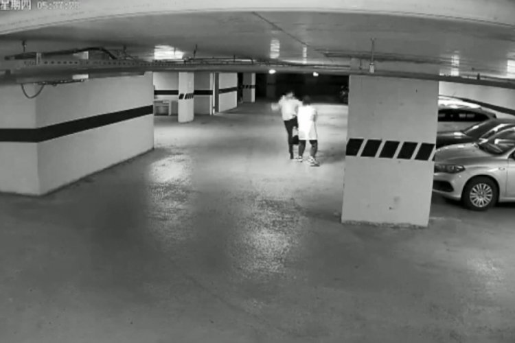 İstanbul'da otoparkta kız arkadaşını darbedip, silahla havaya ateş etti