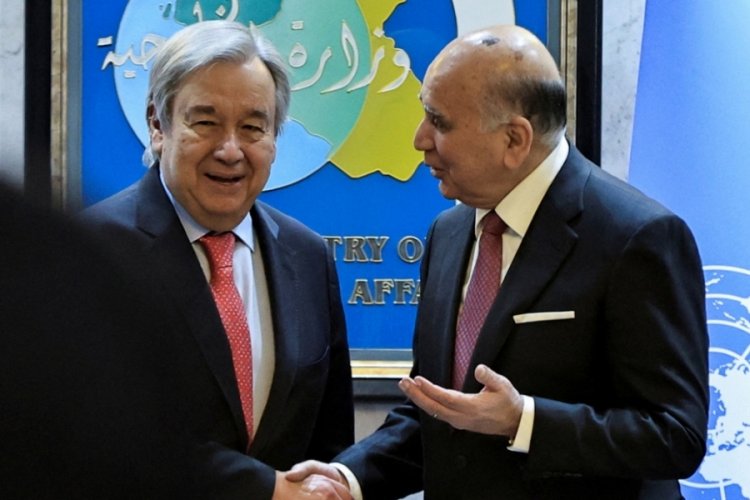 BM Genel Sekreteri Guterres Irak'a ziyaret ger&ccedil;ekleştirdi