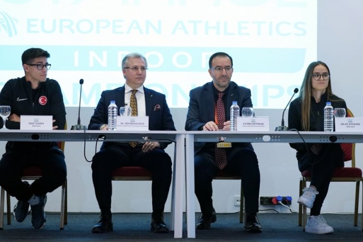 Avrupa Salon Atletizm Şampiyonası tanıtım toplantısı ger&ccedil;ekleşti