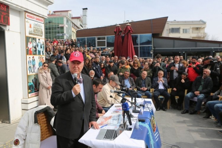 Prof. Dr. Ahmet Ercan Tunceli'de panele katıldı