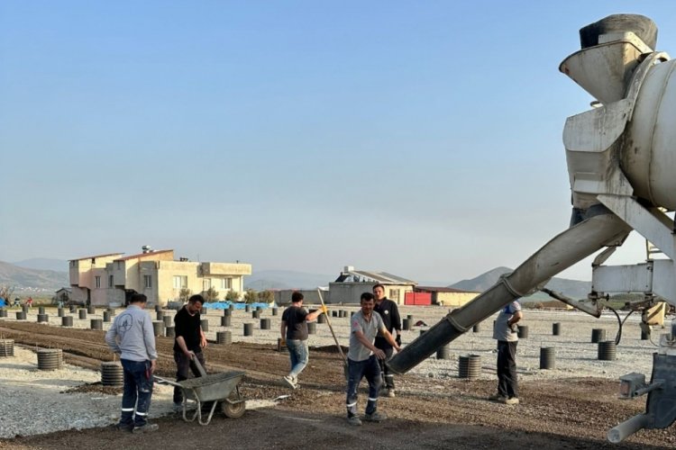 Bursa Gaziantep'in yanında! Konteyner kent i&ccedil;in &ccedil;alışmalar tamam
