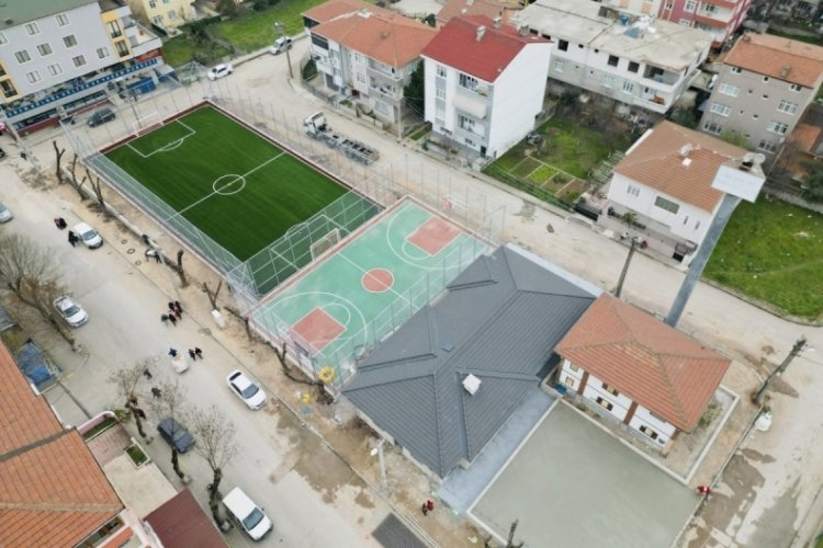 K&ouml;rfez'in yeni spor tesisinde sona yaklaşılıyor