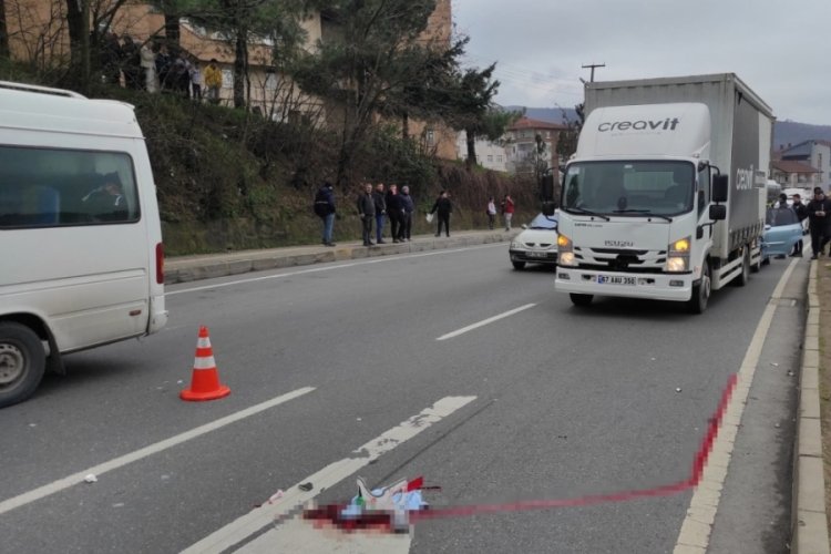 Zonguldak'ta kamyonetin &ccedil;arptığı 71 yaşındaki adam hayatını kaybetti