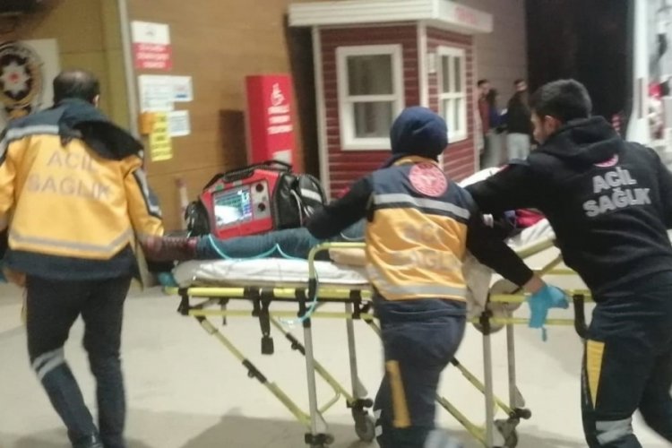 Bursa'da alacak verecek kavgasında kan aktı:1 ağır yaralı