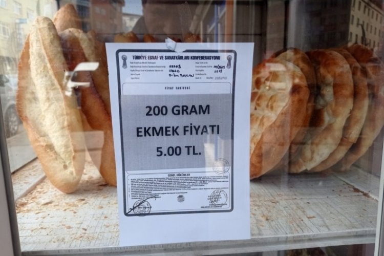 Hakkari'de ekmeğe zam geldi