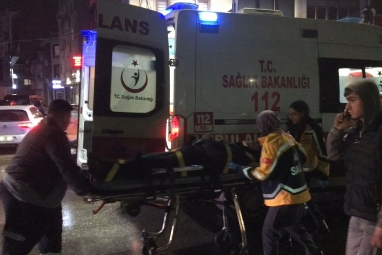 Sakarya'da motosiklet ile otomobil &ccedil;arpıştı