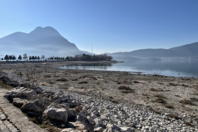 Eğirdir G&ouml;l&uuml;, 11 santimetre y&uuml;kseldi