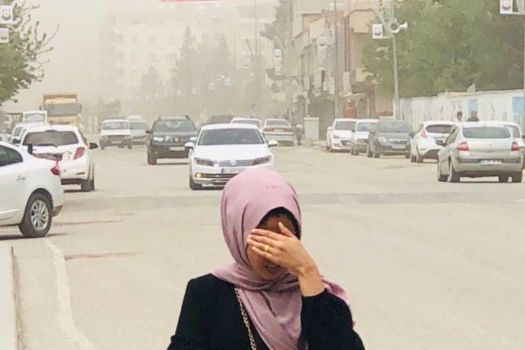 Suriye'den gelen toz bulutu Şanlıurfa'da etkili oldu