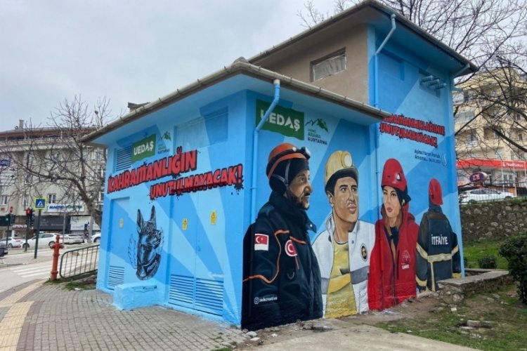 UEDAŞ'ın 'Trafolar Konuşuyor' projesinde bu sefer kahramanlar konuşuldu