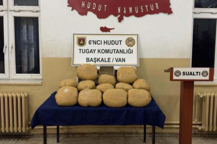Van'da 100 kilogram uyuşturucu ele ge&ccedil;irildi