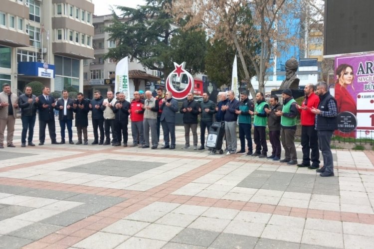 Bursa'da depremde seferber olanlara Orhangazi'de teşekk&uuml;r edildi