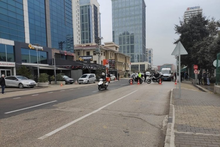 Bursaspor rakibinin kaldığı otelde polis &ouml;nlemleri artırdı