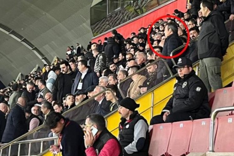 Ali Ko&ccedil;'tan Kayseri stadında protesto