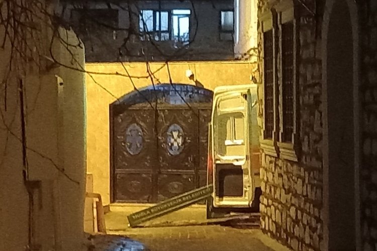 Muğla Menteşede ş&uuml;pheli &ouml;l&uuml;m