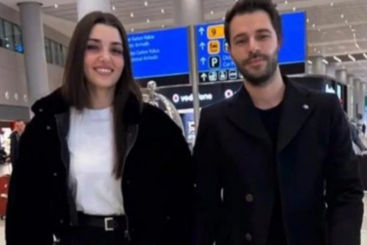Hande Er&ccedil;el, Hakan Sabancı ile ilk defa birlikte poz verdi