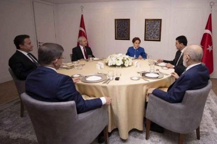 Akşener'in masadan kalkması sonrası Altılı Masa'nın internet sitesinde değişiklik