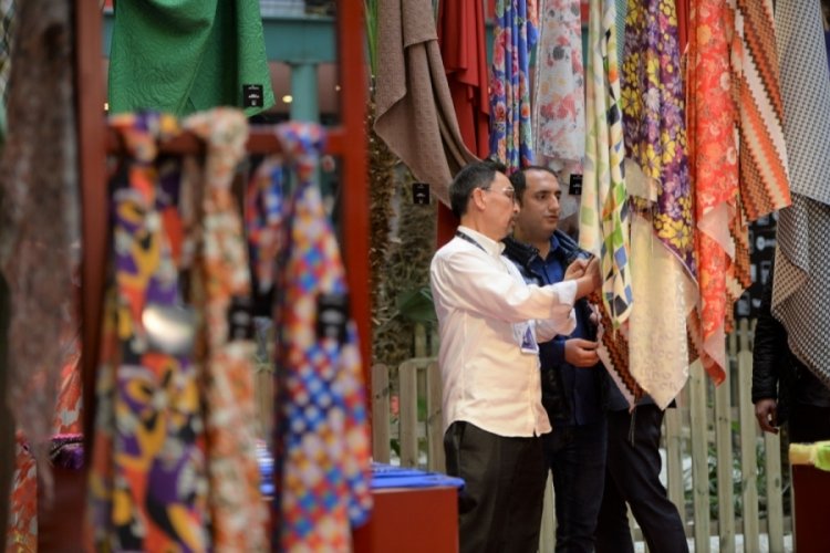 70 &uuml;lkeden iş profesyoneli Bursa Textile Show Fuarı'nda ağırlandı