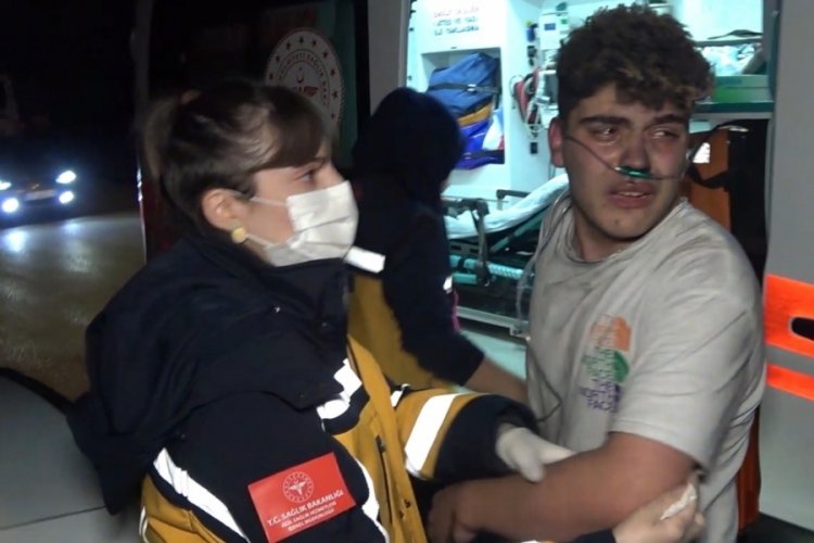 Kırıkkale'de sigara yakarken devrilen benzin bidonu alev aldı: 2 yaralı