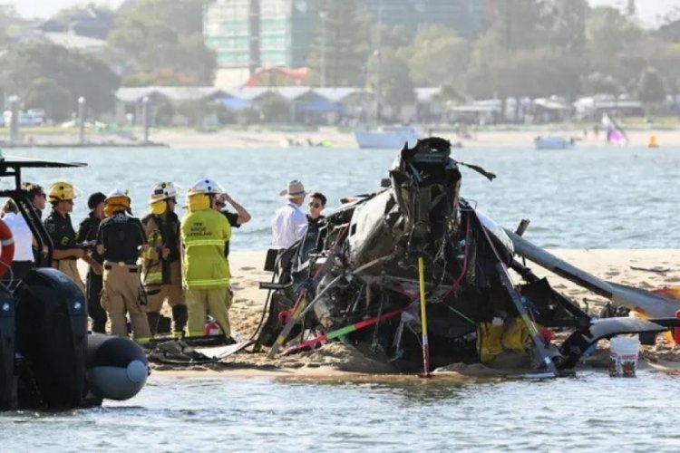 Avustralya'da iki helikopter havada &ccedil;arpıştı: 4 &ouml;l&uuml; 3'&uuml; ağır 9 yaralı
