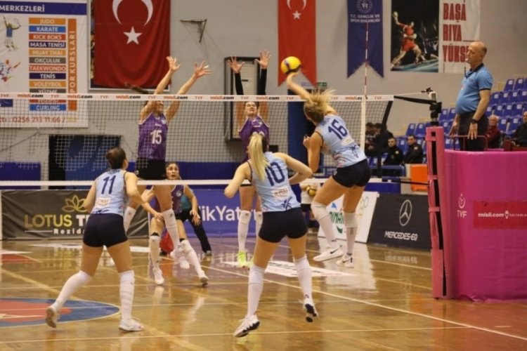 Aydın B&uuml;y&uuml;kşehir, Kupa Voley'de Sarıyer'i ağırlayacak