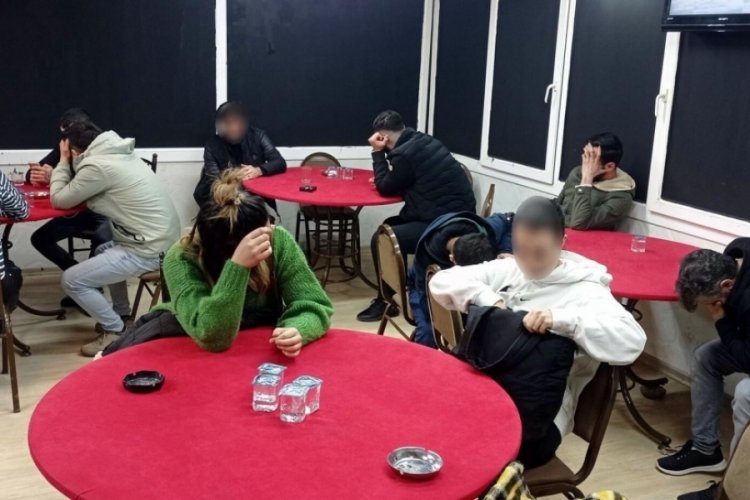 İzmir'de kumar operasyonu