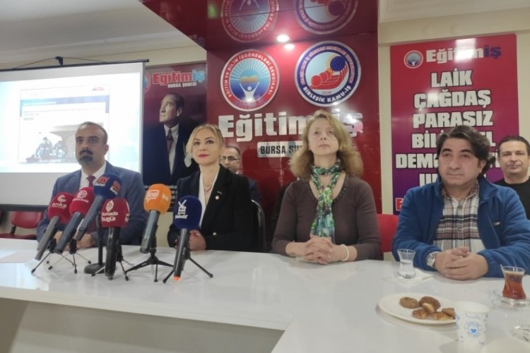 EĞİTİM-İŞ Sendikası Bursa'dan basın a&ccedil;ıklaması