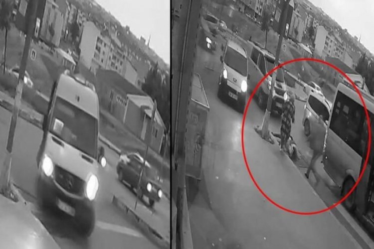 İstanbul'da dehşet! Kadın yolcu, kucağındaki bebekle minib&uuml;sten d&uuml;şt&uuml;