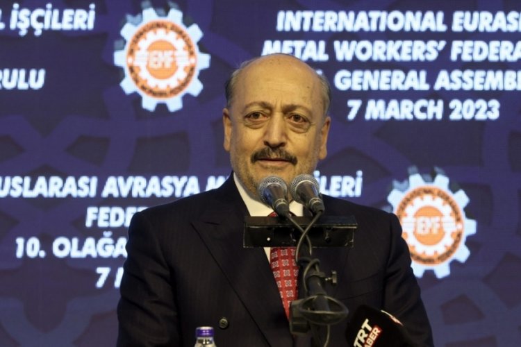 Bakan Bilgin: Ge&ccedil;ici iş&ccedil;iler sorununu &ccedil;&ouml;zmek &uuml;zere Meclis'e intikal ettirdik