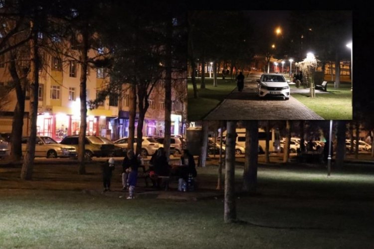 Kayseri'de vatandaşlar geceyi dışarıda ge&ccedil;iriyor