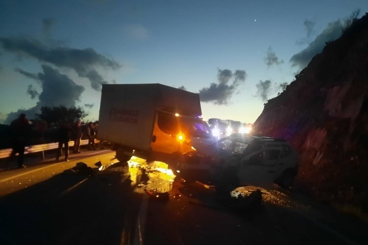 Muğla Dat&ccedil;a'da korkutan kaza: 2 yaralı