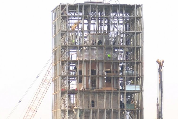 Kız Kulesi restorasyonundaki son durum g&ouml;r&uuml;nt&uuml;lendi