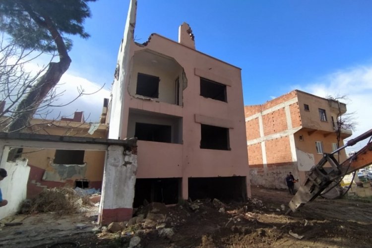 Bursa'nın Mimar Sinan Mahallesi d&ouml;n&uuml;ş&uuml;yor