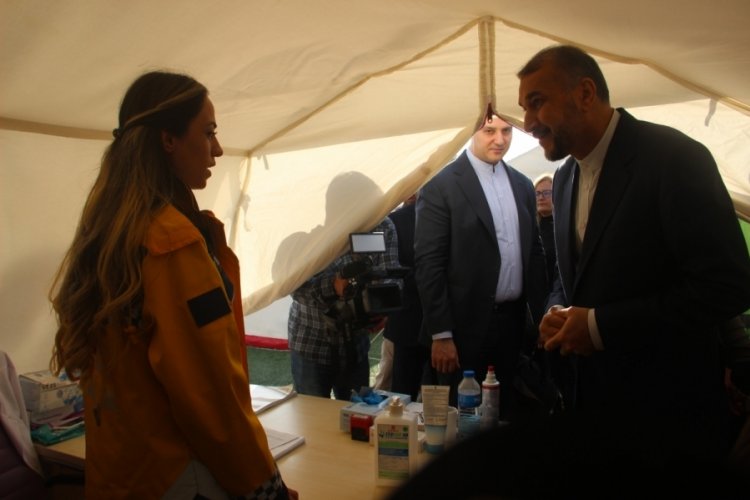 İran Dışişleri Bakanı Abdullahiyan Adıyaman'a geldi