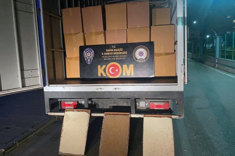 Adana'da 'ka&ccedil;ak sigara' operasyonu
