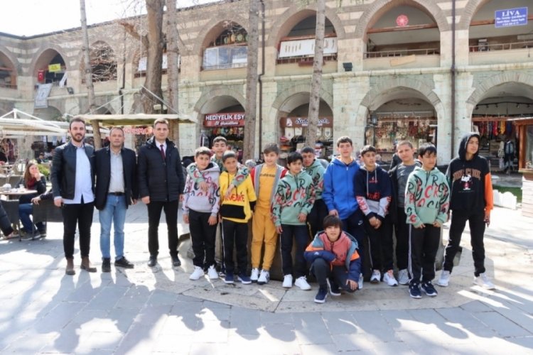 Tokat'ta depremzede &ouml;ğrenciler moral depoladı