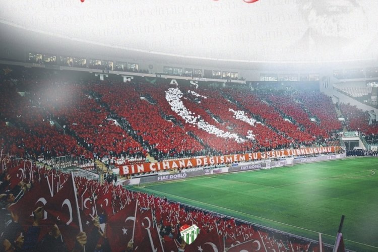 Bursaspor'dan İstiklal Marşı'nın 102'nci yılı mesajı