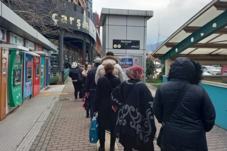 BursaRay hatlarında arıza!