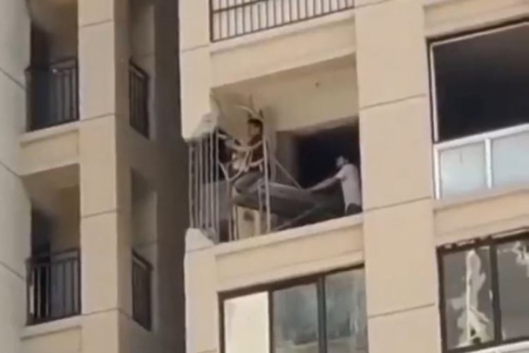 Kesilen kolonun g&ouml;r&uuml;nt&uuml;leri sosyal medyada tepki topladı