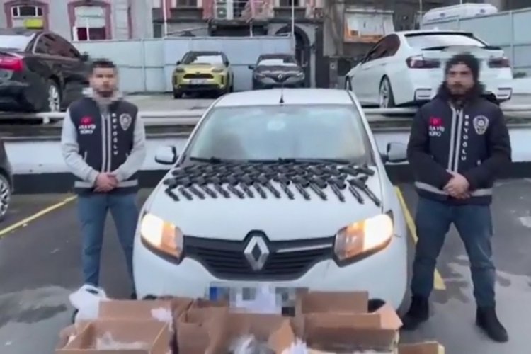 İstanbul'da silah ticareti yapan 4 kişi tutuklandı