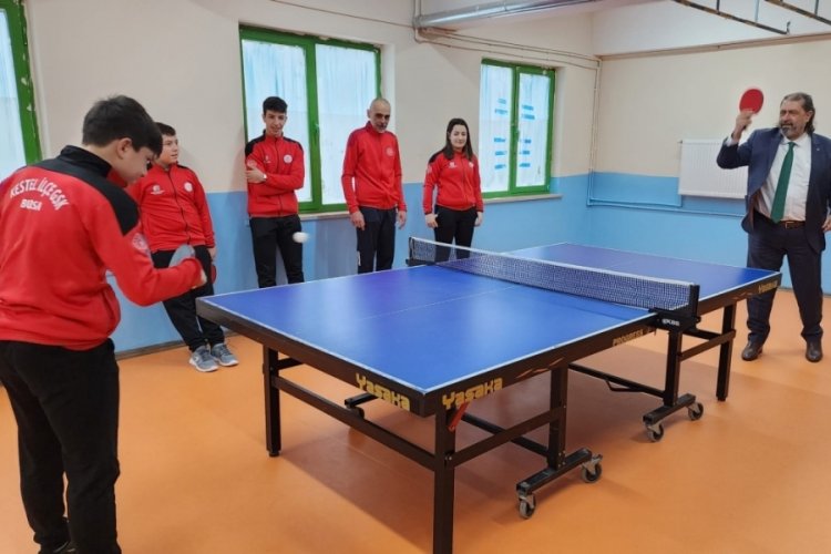 Bursa &Ccedil;imento'dan spora ve sporcuya tam destek